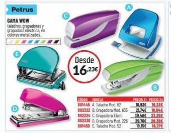 Carlin Grapadora eléctrica oferta