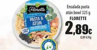Spar Tenerife Ensalada pasta atún bowl florette oferta
