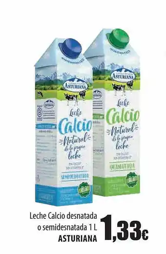 Spar Tenerife Leche calcio desnatada o semidesnatada asturiana oferta