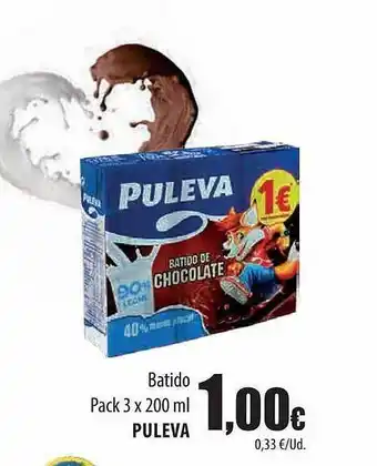 Spar Tenerife Batido pack 3 puleva oferta