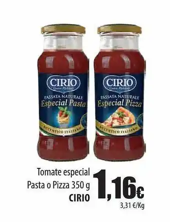Spar Tenerife Tomate especial pasta o pizza cirio oferta