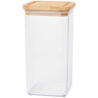 Action Bote de almacenaje con tapa de bambú oferta