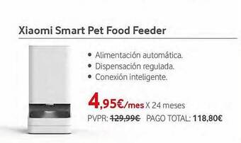 Vodafone Xiaomi smart pet food feeder oferta