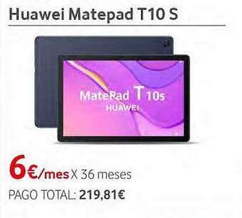 Vodafone Huawei matepad t10s oferta