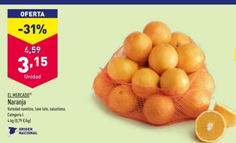 ALDI Naranja oferta