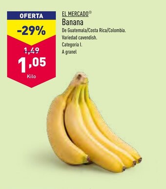 ALDI Banana oferta
