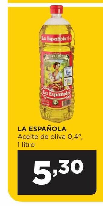 Alimerka La española aceite de oliva 0,4° oferta