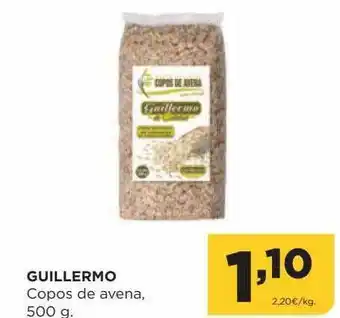 Guillermo copos de avena