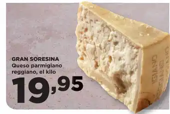 Alimerka Gran soresina queso parmigiano reggiano, el kilo oferta