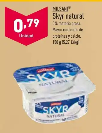 ALDI Skyr Natural oferta