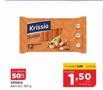 Alimerka La 2a unidad 50% dto krissia barritas oferta
