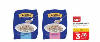 Alimerka La 2a unidad 50% dto la gula del norte original o sin gluten oferta