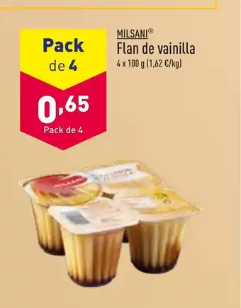 ALDI Flan de Vainilla oferta