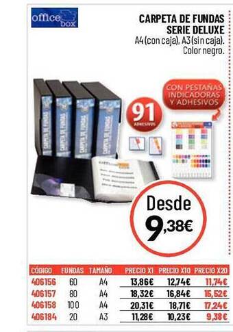 Carlin Carpeta de fundas serie deluxe oferta
