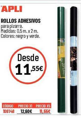 Carlin Apli rollos adhesivos oferta