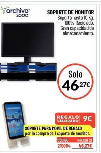 Carlin Archivo soporte de monitor oferta