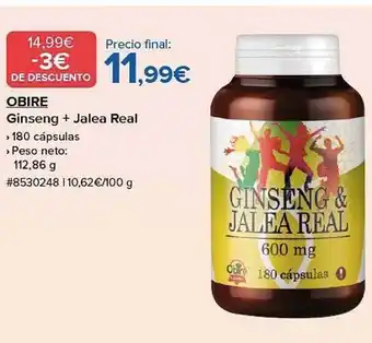 Costco Obire ginseng + jalea real oferta