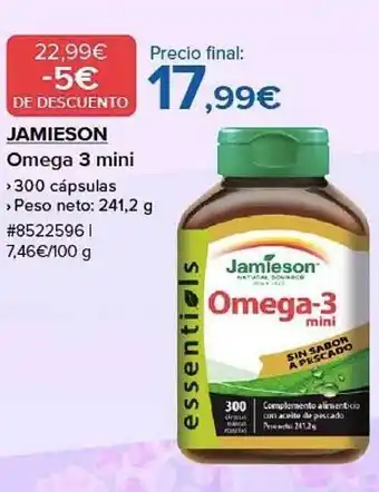 Costco Jamieson omega 3 mini oferta
