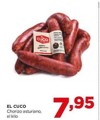 Alimerka El cuco chorizo asturiano el kilo oferta