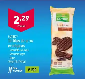 ALDI Tortitas De Arroz Ecológicas oferta
