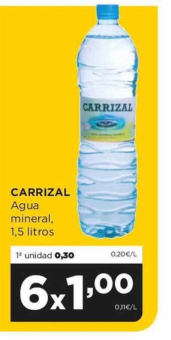 Alimerka Carrizal agua mineral oferta