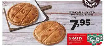Alimerka Empanada premium de carne ou atún oferta
