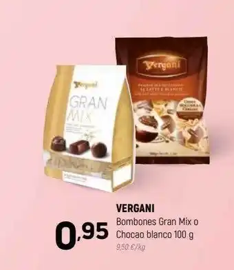 Coviran Vergani bombones gran mix o chocao blanco oferta