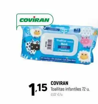 Coviran Coviran toallitas infantiles 72 oferta