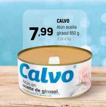 Coviran Calvo atún aceite girasol oferta