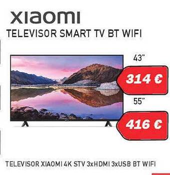 Microsshop Xiaomi televisor smart tv bt wifi oferta