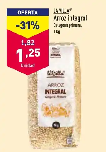 ALDI Arroz Integral oferta