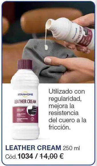 Stanhome Leather cream oferta