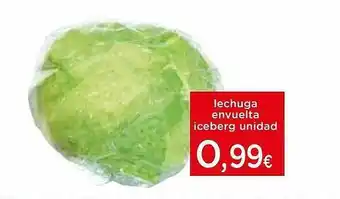 Lechuga envuelta iceberg