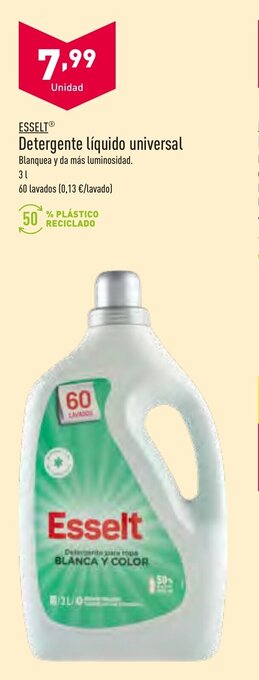 ALDI Detergente Líquido Universal oferta