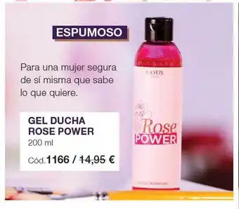 Stanhome Gel ducha rose power oferta