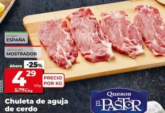 Maxi Dia Chuleta de aguja de cerdo oferta