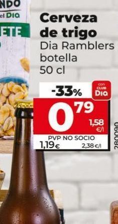 Maxi Dia Cerveza de trigo oferta