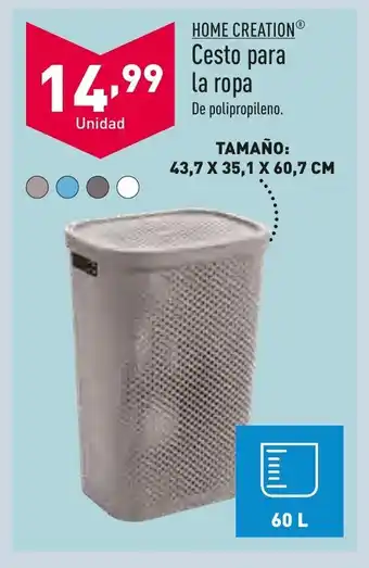 ALDI Cesto Para La Ropa oferta