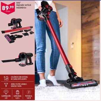 ALDI Aspirador Vertical Inalámbrico oferta