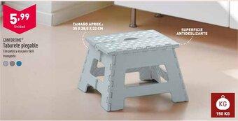 ALDI Taburete Plegable oferta