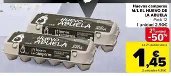 Carrefour Huevos Camperos oferta