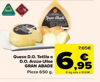 Carrefour Gran Abade oferta