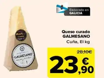 Carrefour Queso Curado Galmesano oferta