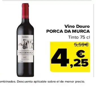 Carrefour Vino Douro Porca Da Murca oferta