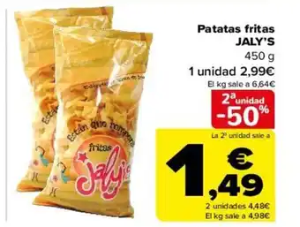 Carrefour Patatas Fritas Jaly's oferta