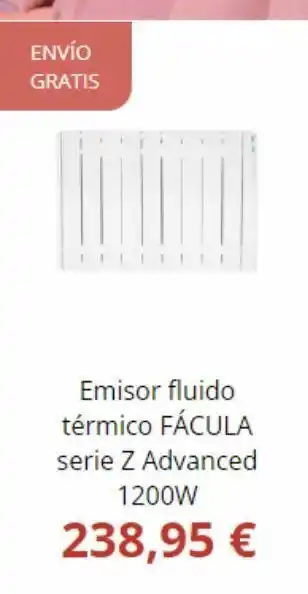 Cadena88 Envío gratis emisor fluido térmico fácula serie z advanced 1200w 238,95 € oferta