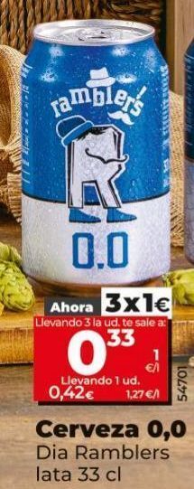 Maxi Dia Cerveza 0,0 oferta