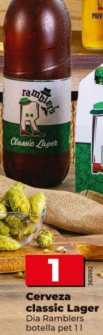 Maxi Dia Cerveza classic lager oferta