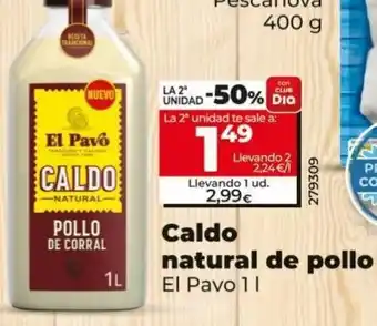 Dia Caldo Natural De Pollo oferta