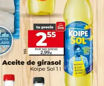 Dia Aceite de Girasol Koipe s oferta